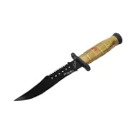 SURVIVAL BIÇAK KREM TÜRK BAYRAKLI