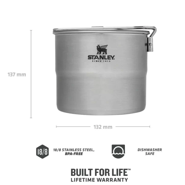 Stanley The Stainless Steel Cook Set For Two 1.0L / 1.1QT