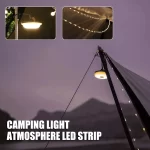 10 Metre Led Kamp Lambası YEŞİL