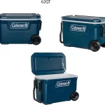 Coleman Xtreme Wheeled 62 QT Tekerlekli Soğutucu Buzluk 58.6 Lt LACİVERT