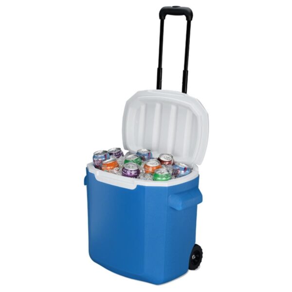 Coleman Performance 28 QT Tekerlekli Soğutucu Buzluk 26 Lt MAVİ/BEYAZ