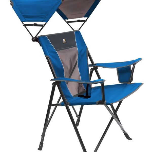 Gci Outdoor SunShade Comfort Pro Chair™ Güneşlikli Katlanır Plaj Sandalyesi MAVİ