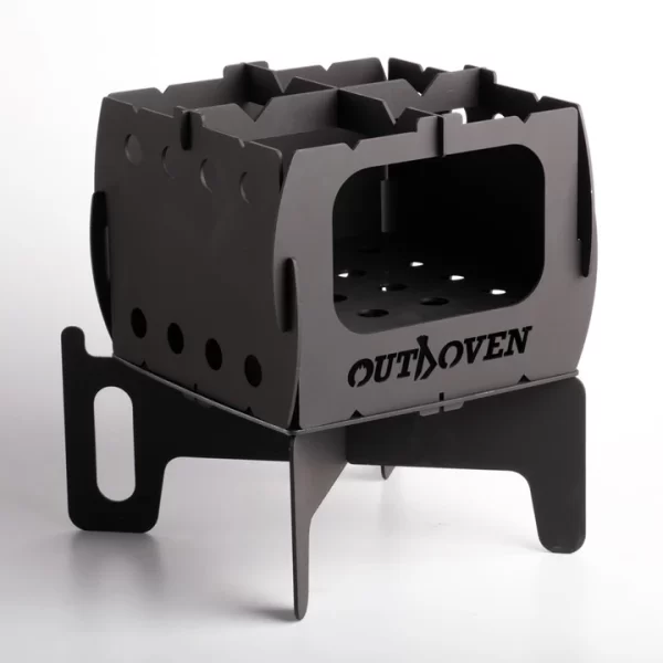 Outdoven Spark G4 Katlanabilir Mangal - Ateş Kutusu (BASIC PASLANMAZ IZGARALI)