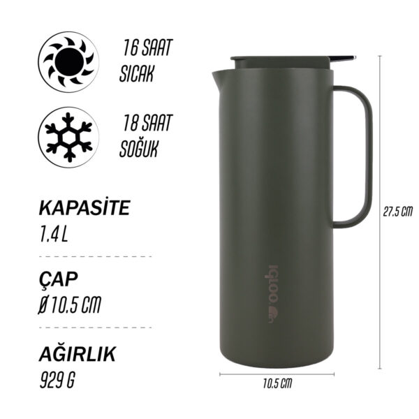 Igloo Hornet Sürahi Termos 1.4 Litre