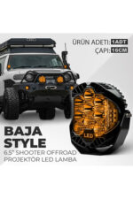 6.5" Baja Style Shooter Offroad Projektör LED Lamba 1 Adet