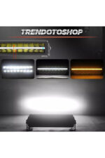 Superior Mystique Amber-beyaz Angel Off Road Led Bar - Görsel 2