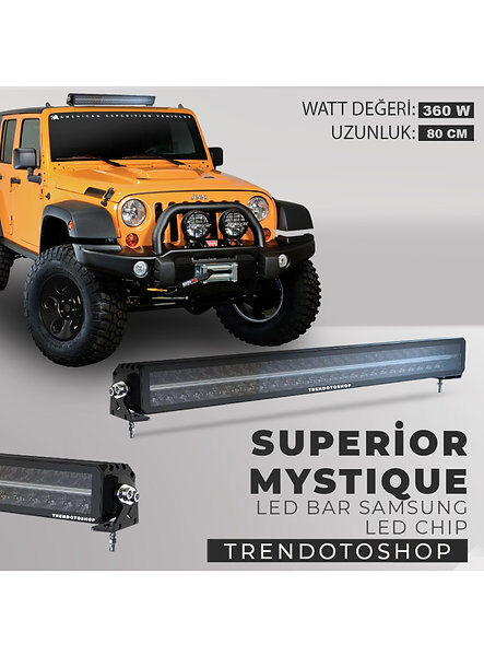 Superior Mystique Amber-beyaz Angel Off Road Led Bar